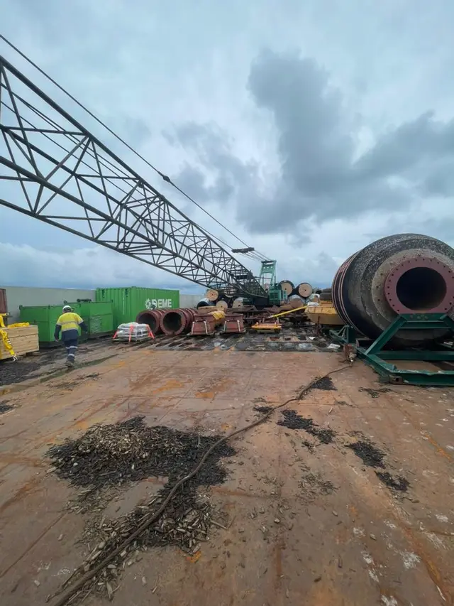 OMA dredging project operation at Samalaju and Bintulu Port — image 13